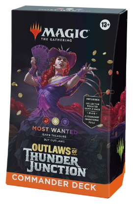 Outlaws of Thunder Junction Commander Deck "Most Wanted" paveikslėlis